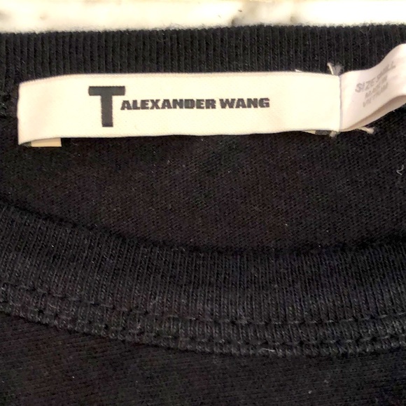 T by Alexander Wang cotton sleeveless dress with stomach cutout - Picture 3 of 3